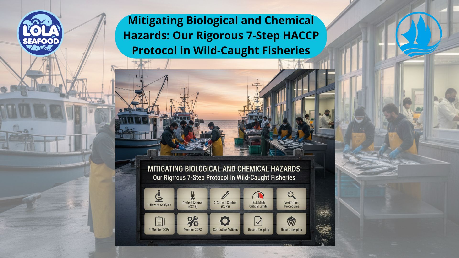 Mitigating Biological and Chemical Hazards: Our Rigorous 7-Step HACCP Protocol in Wild-Caught Fisheries